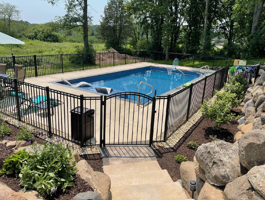 Pool safety gate self-closing latch compliance Queensland